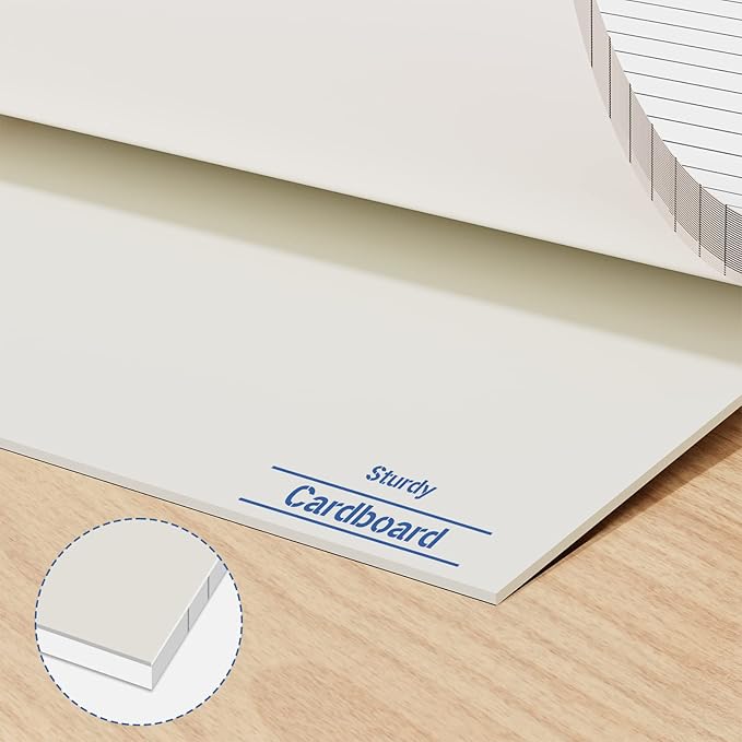 Legal Pads 12 Pack of Note Pads 6 x 9 Inch Notepad 21lb Thick Paper Legal Pad 30 Sheets Note Pad College Ruled Small Legal Pads 29 Lines Writing Pads for Writing, Sketching, and Note-Taking