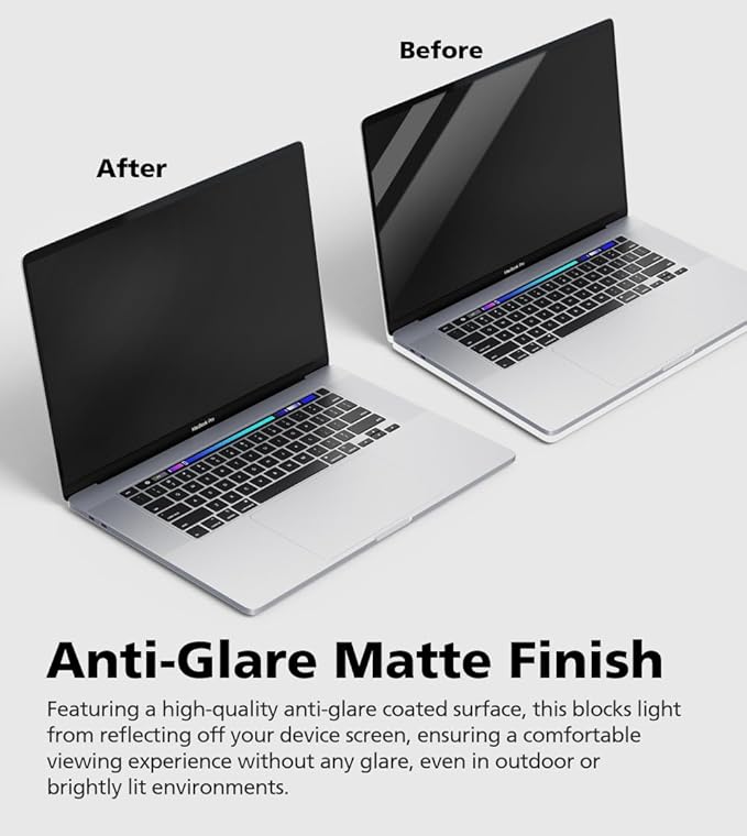 2-Pack 13.3 inch Anti Blue Light Screen Protector, Eye Protection Anti Glare Matte & Blue Light Blocking Screen Filter with All 13.3" Laptops with 16:9 Aspect Ratio, Reduce Eye Fatigue and Highly Responsive Touch