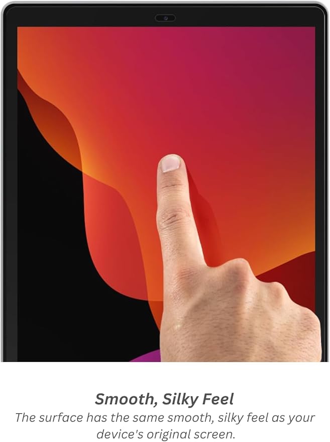 ZAGG InvisibleShield Glass iPad 10.2 Inch Screen Protector 9th Generation (Fits 8th/7th Gen) - 3X Stronger Scratch Protection, scratch protection, Anti-Fingerprint, Easy to Install