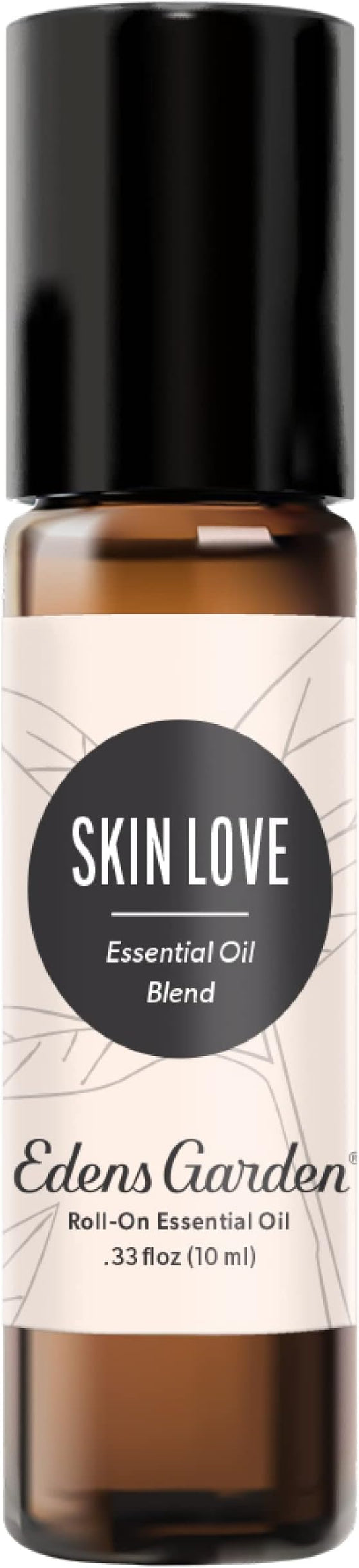 Edens Garden Skin Love Essential Oil Roll-On Blend- 100% Pure Premium Grade, Natural, Therapeutic, Aromatherapy, Kid & Skin Safe, The Best for Body, Face, Gifts Pre-Diluted 10 ml (.33 fl oz)