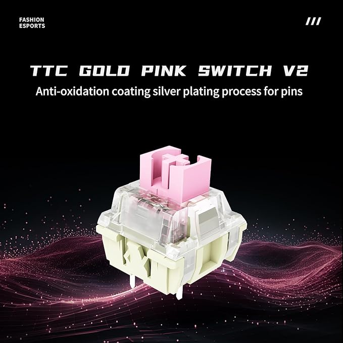 D98 Wireless Mechanical Keyboard, BT/2.4G/USB-C Tri-Mode Hot Swappable with PBT Keycaps, Linear Switches, Gasket Structure, RGB Backlit Gaming Keyboard for Win/Mac/iOS/Android (Black)