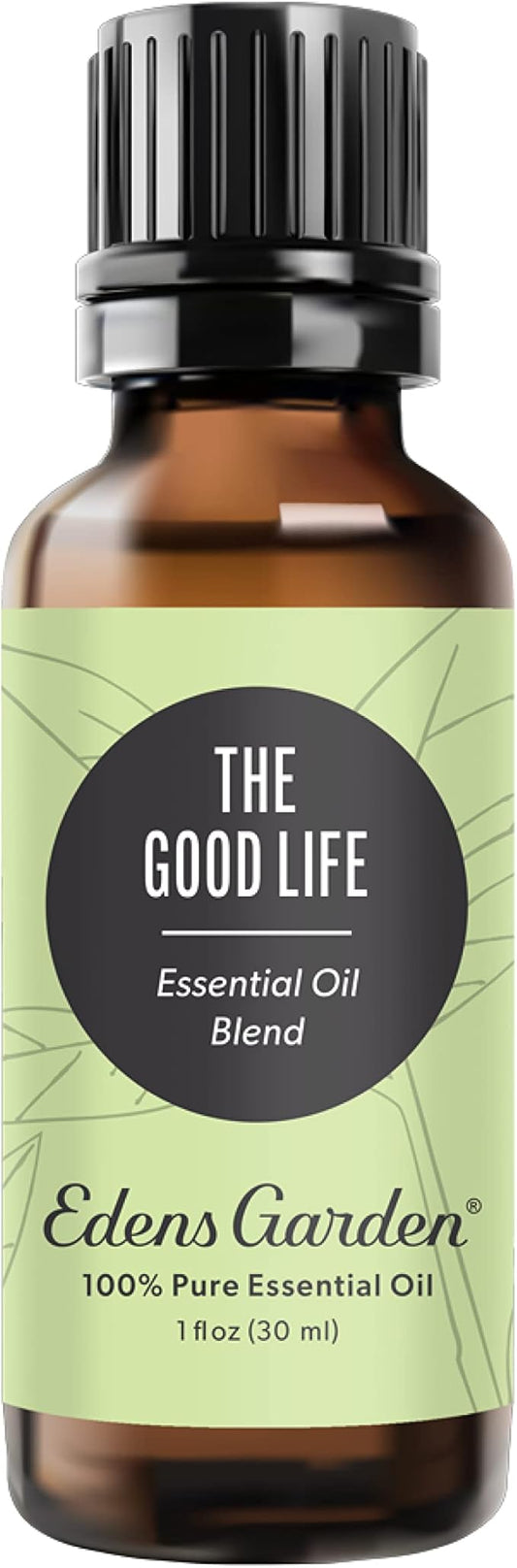 Edens Garden The Good Life Essential Oil Blend- 100% Pure Premium Grade, Undiluted, Natural, Therapeutic, Aromatherapy, The Best for Skin, Candle, Humidifiers 30 ml (1 fl oz)