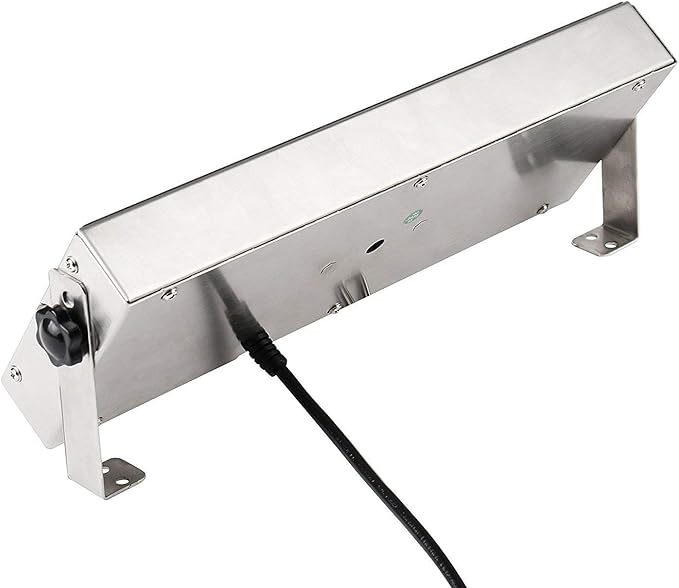 Li Bai Commercial 8 Channels Kitchen Timer Restaurant Cooking Timers 8 Channels Digital Alarm Reminder Multi-Event,Clock Loud Adjustable Clear LED Display, Stainless Steel(Black)