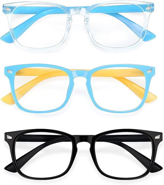 CHEERS DEVICES Blue Light Blocking Glasses for Kids Boys Girls Teens - Computer Glasses with Unbreakable Frame and Anti-Glare