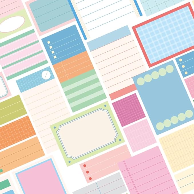 Monolike Plan Sticker Pack Series.2 (102Pcs) - Variety Pack, Journal, Scrapbook, Waterproof, Fancy Sticker