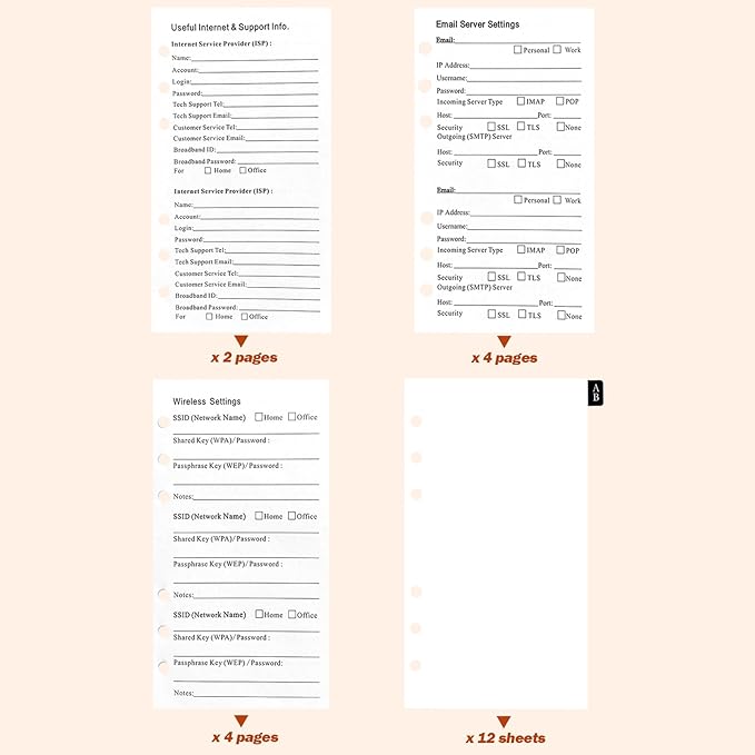 BTSFTOGET Small Password Book with Alphabetical tabs. 316 Pages Lockable Password Keeper Journal Notebook for Computer & Website Logins, RED Leatherette Hardcover, 7.5in x 5.5in