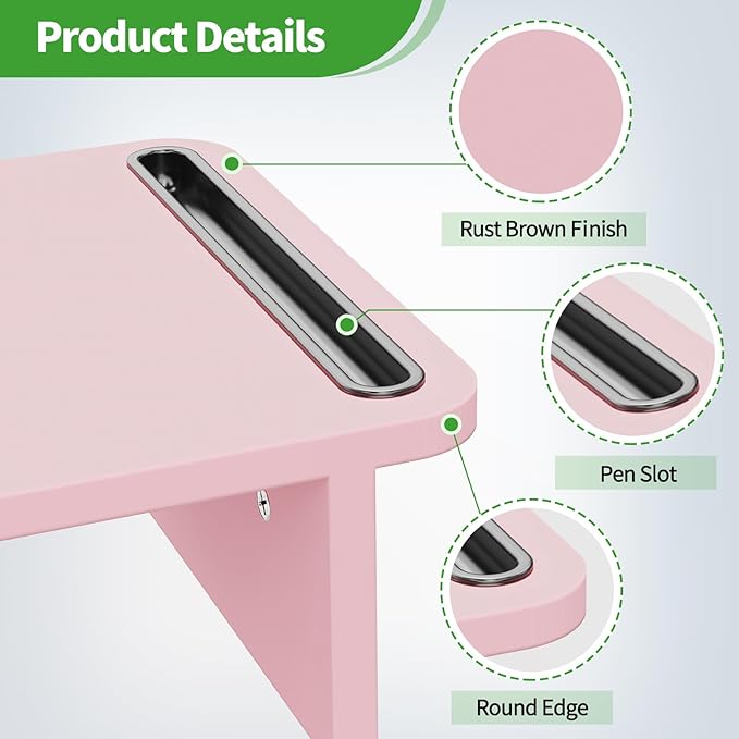 Zimilar Dual Monitor Stand Riser, Monitor Stand with Adjustable Length and Angle, Wood Monitor Stand for Desk, Monitor Riser for 2 Monitors with Storage Space
