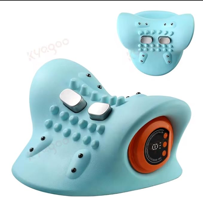 Neck Massager, 2025 Top Neck and Shoulder Relaxer, Back Massager Pillow with Heat,4d Electric Back Massage Pillow, Deep Tissue Relaxation for Shoulders, Home or Office