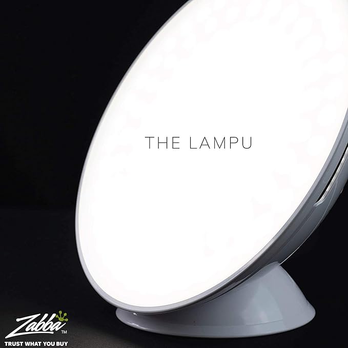 Circadian Optics Lampu Light Therapy Lamp | As Seen On Shark Tank | 10,000 Lux Full Spectrum UV-Free Light | Boost Mood, Improve Sleep, Increase Energy & Enhance Focus