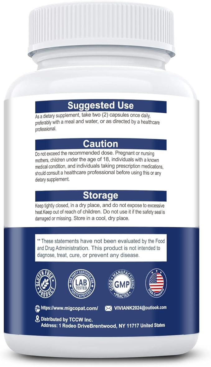 Brain Supplements for Memory & Focus - Nootropic with Bacopa Monnieri, Lion's Mane, Alpha GPC, Phosphatidylserine | Supports Mental Clarity & Cognitive Function | Vitamin B6 & B12-120 Capsules