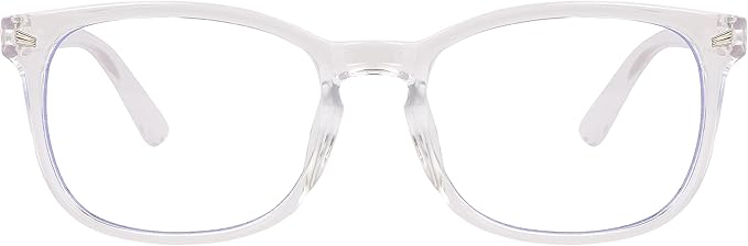 Blue Light Glasses for Woman Men | 99% Blue Light Blocking Glasses | Computer Glassess | Night Driving | Gaming | TV Phone Screen Reader Square Frame | Anti Eyestrain & UV Glare Protection