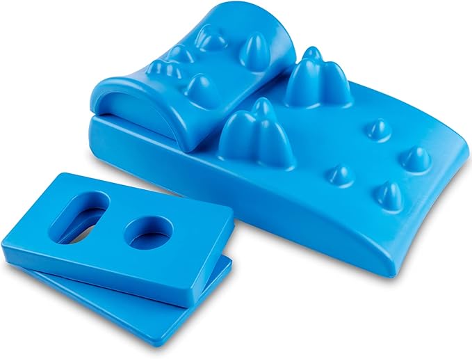 Kanjo Flex Height Acupressure Neck Pain Relief Cushion - Height Adjustable Cervical Traction & Pressure Point Device for Muscle Tension & Relaxation - Helps Relieve Neck Pain