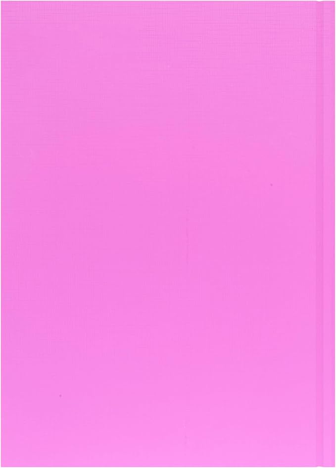 Collins 'Essentials' 12 Month Mid/Academic Year Planner, July 2025-July 2026 - ESSA41M.50-2526 - Day-to-Page Diary, A4 Hard Cover, Pink