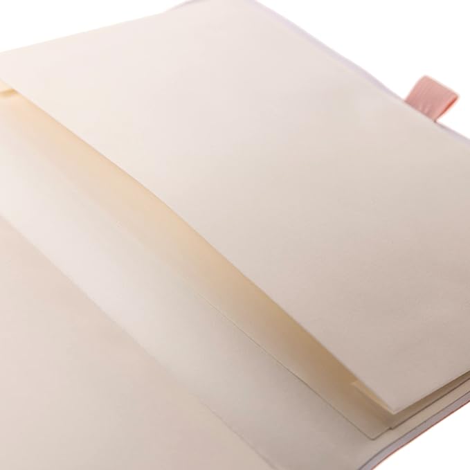 Graphique Apollo Vegan Leather Journal | Hardcover Notebook | 192 Lined Pages | Inner Pocket, Pen Loop, Elastic Closure | Work, Diary, Notes | 6” x 8”