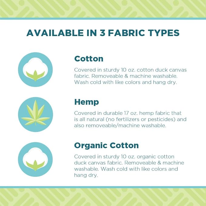 Bean Products Zafu Meditation Pillows for Sitting on Floor, Yoga Cushion, Cotton/Buckwheat Fill Yoga Pillow, Zafu Meditation Cushion, Zen Kneeling Prayer Pad- Made in USA - 14" Round - Natural