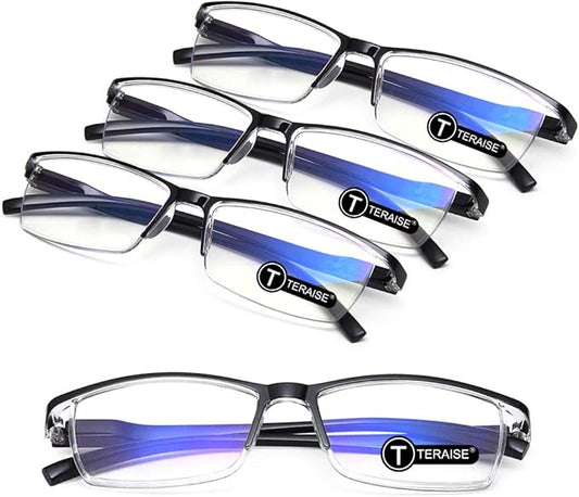 TERAISE Fashion Anti-blue light Reading Glasses Men Women Computer Reader