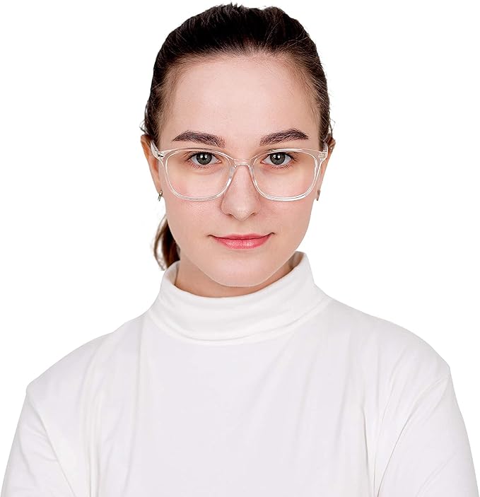 LifeArt Blue Light Blocking Glasses, Anti Eyestrain, Computer Reading Glasses,TV Glasses for Men and Women