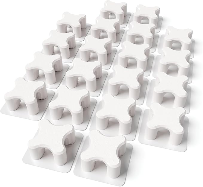 Magnetic Cable Organizer – Desktop Multipurpose Cord Keeper & Cable Management Clip for Home & Office