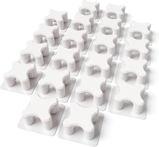 Magnetic Cable Organizer – Desktop Multipurpose Cord Keeper & Cable Management Clip for Home & Office