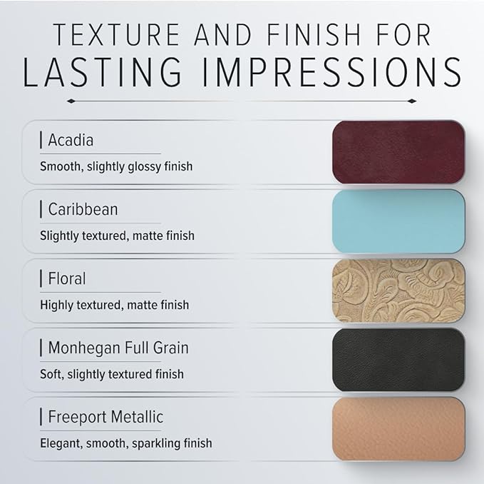 Gallery Leather Large Monthly Planner 2025-2026, Elegantly Bound Calendar Planner and Notebook with Stylish Gold-Gilded Page Edges, 18 Months - Acadia Navy - 9.75x7.5"