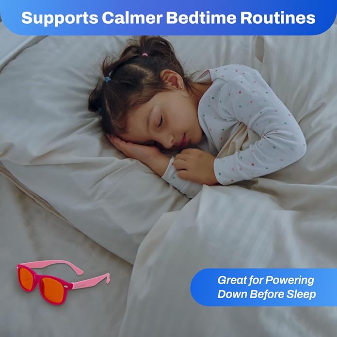 DefenderShield Kids Blue Light Blocking Glasses for Computer, Mobile, Video Games, Gaming