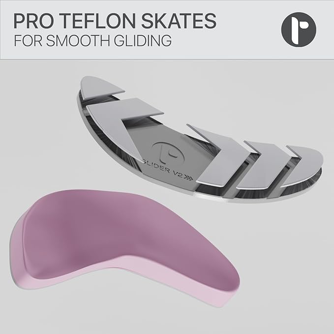 Glider V3 2025 - The Original Ergonomic Gliding Palm Rest, Sliding Wrist Pad That Moves with Your Mouse, Physician Designed for Carpal Tunnel Syndrome, Lightweight Wrist Rest (Gray)