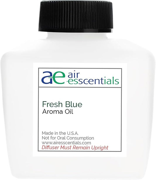 Fresh Blue Aroma Oil, Essential Oils Blend for Diffusers & Scent Machines, Mandarin, Ozone, and Cardamom Blend, Aromatherapy, Cold Air Diffuser Compatible, 300 mL