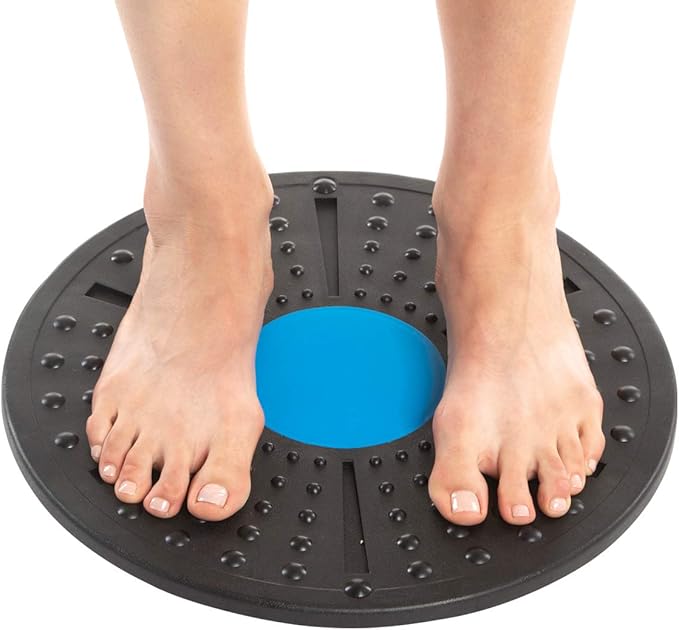 Daiwa Felicity Balance Board Disc Wobble Board Physical Therapy Equipment Core Trainer Lightweight Only 1 pound and Holds Up to 300 ponds