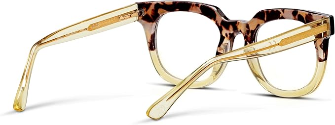 Peepers by PeeperSpecs Women's Oprah's Favorite Things Showbiz Square Blue Light Blocking Reading Glasses