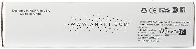 ANRRI Blue Light Blocking Glasses Anti Eyestrain UV Filter Computer Game Eyeglasses Lightweight Frame