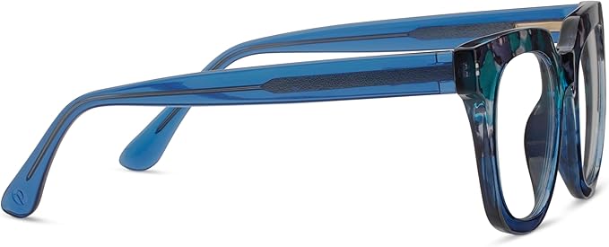 Peepers by PeeperSpecs Women's Oprah's Favorite Things Showbiz Square Blue Light Blocking Reading Glasses