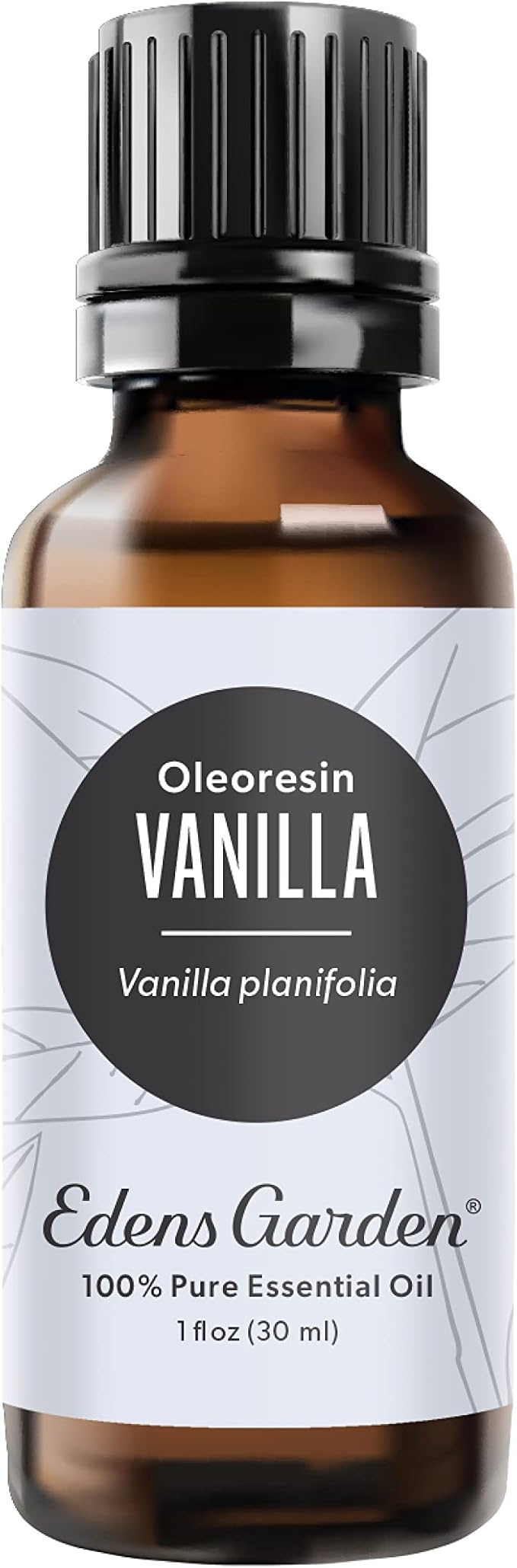 Edens Garden Vanilla- Oleoresin Essential Oil- 100% Pure Premium Grade, Undiluted, Natural, Therapeutic, Aromatherapy, The Best for Diffuser, Candle, Humidifiers, Kid Safe 30 ml (1 fl oz)