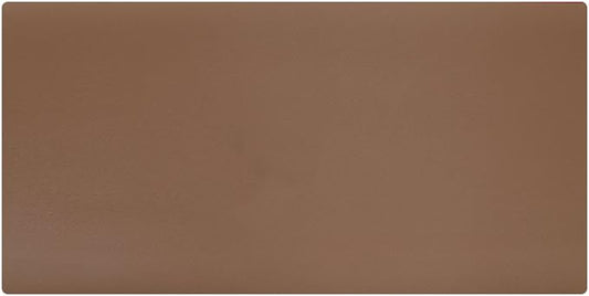 KINGFOM Desk Pad Office Desktop Protecter, PU Leather Desk Mat Blotters Organizer with Comfortable Writing Surface (47.2" x 23.6", Brown)
