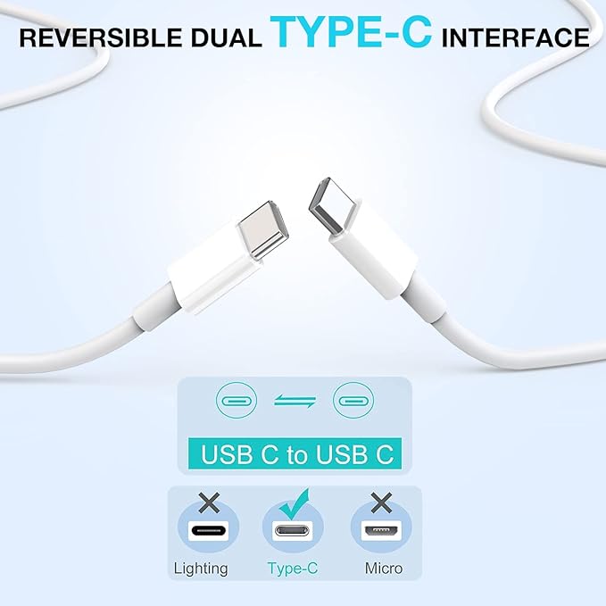 Fast Charging for iPhone 17 16 15 Charger,2Pack 20W USBC Wall Charger Travel Plug Block Phone 16e Charging Cable for iPhone 17 Air/17 Pro/17 Pro Max/16 Pro/16 Pro Max/16 Plus/15/15 Pro/15 Pro Max/iPad