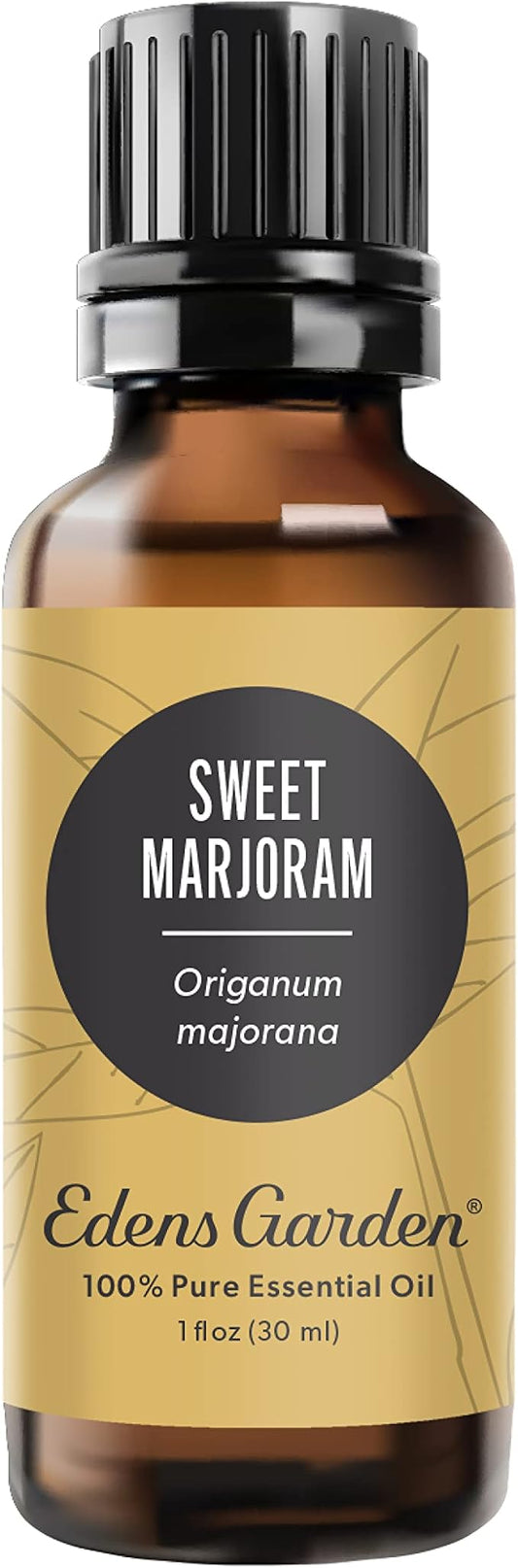 Edens Garden Sweet Marjoram Essential Oil- 100% Pure Premium Grade, Undiluted, Natural, Therapeutic, Aromatherapy, The Best for Diffuser, Candle, Humidifiers, Kid Safe 30 ml (1 fl oz)