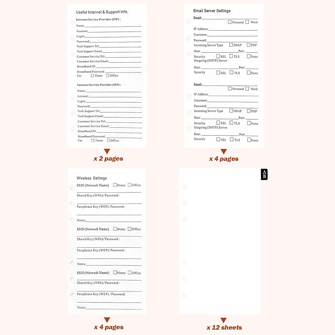 BTSFTOGET Small Password Book with Alphabetical tabs. 316 Pages Lockable Password Keeper Journal Notebook for Computer & Website Logins, Brown Leatherette Hardcover, 7.5in x 5.5in