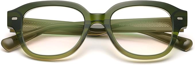 Dollger Blue Light Blocking Glasses For Woman Square Men Rectangle Computer BlueLight Glasses Non-Prescription Glasses