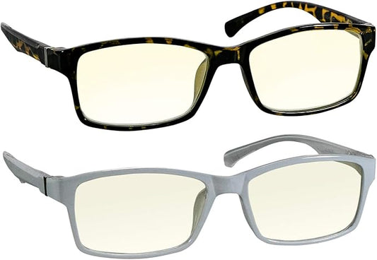 TruVision Readers - 9601 Computer Reading Glasses w Blue Light, Anti Reflective, Acrylic Lenses
