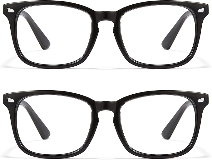 Cyxus Blue Light Glasses for Men Women Reduce Eye Strain UV Blocking for Computer Screen 8082