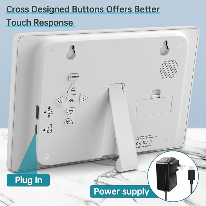 Soobest 12” Digital Dementia Clock for Seniors Elderly Extra Large with Date Day and Time Display, Electric Calendar Clock 20 Reminders 3 Ringtones for Memory Loss Alzheimers, Auto DST/Dimmer