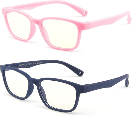Anti Blue Light Glasses for Kids Computer Glasses, Video Gaming Glasses for Children