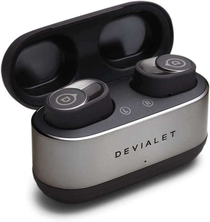 Devialet - Gemini II True Wireless Earbuds - Iconic White - Audiophiles - Daily Music & Commute - Pristine Audio Fidelity Sound Clarity and Effective Noise Cancellation.