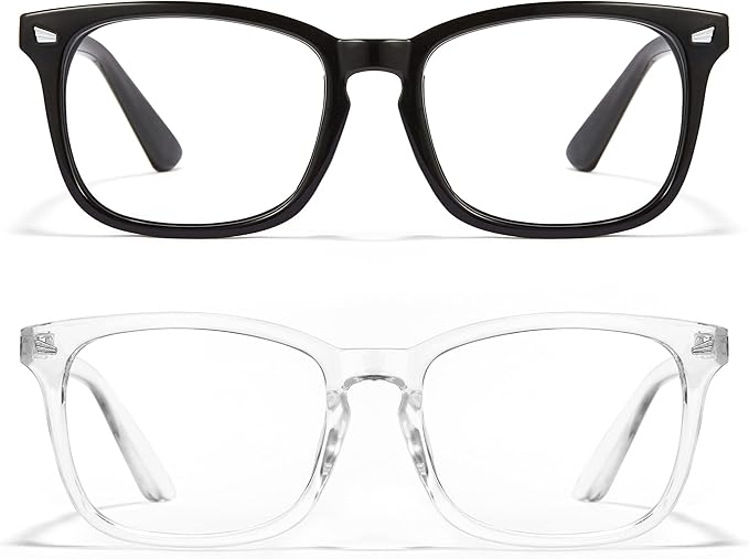 Cyxus Blue Light Glasses for Men Women Reduce Eye Strain UV Blocking for Computer Screen 8082