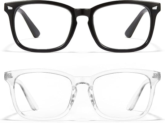 Cyxus Blue Light Glasses for Men Women Reduce Eye Strain UV Blocking for Computer Screen 8082