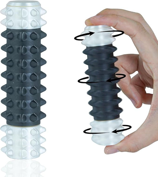 Little Pain Stim Ouchies Fidget Toys for Adults,3D Printed Spiky Pain Stim, Sensory Fidget for Stress & Anxiety Relief, ADHD, Autism,Office Desk Toys, Gifts for Men & Friends (Black White)