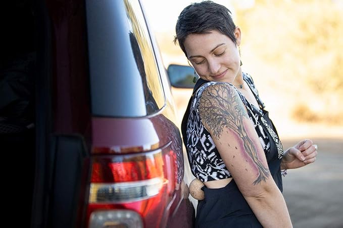 Travel Cork Massage Ball | Lightweight, Sustainable Alternative to Lacrosse Ball for Muscle Pain Relief (2 Piece Assortment, Sanded Cork)