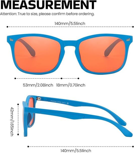 SODQW Gaming Blue Light Blocking Glasses for Men Women Reduce Eyestrain Orange Aviator Eyeglasses for Computer TV