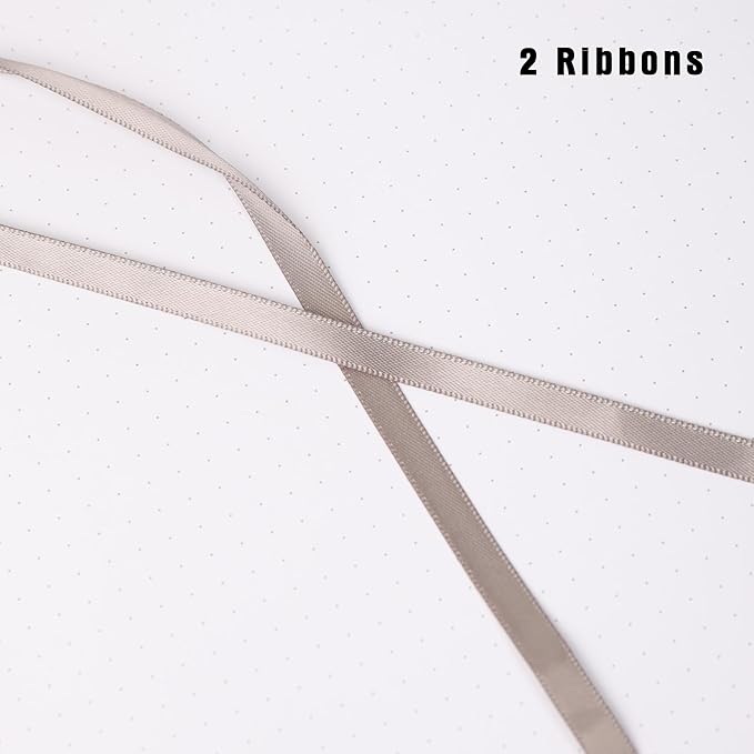 TIEFOSSI Dotted Journal Notebook, Dot Grid Notebook for Women Men, Hardcover PU Leather Journal, 160 GSM Thick Paper, 160 Numbered Pages with Gold Edges, 8 x 8 Square Diary