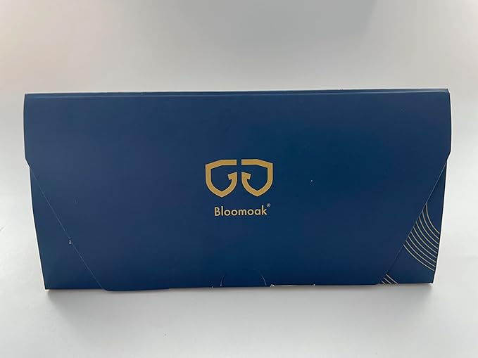 Bloomoak Cat-Eye Blue-Light Glasses | 99% Filter Amber Lens |Oversized frames Make you Look Younger| Sleep & Gaming