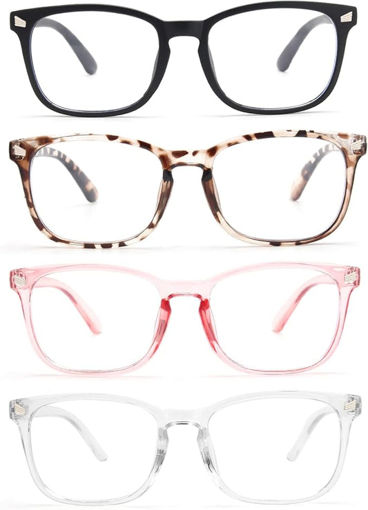 CCVOO Reading Glasses for Women/Men, Eyeglasses, Blue Light Readers for Women/Men, Computer Eye Glasses, Cheaters